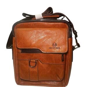 Stylish brown Crossbody Bag From Micky Ken - Travel Bag